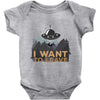 I Want To Leave Baby Bodysuit