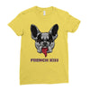 french kiss Ladies Fitted T-Shirt