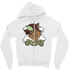 off the hook Zipper Hoodie