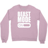 beast mode on Crewneck Sweatshirt