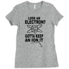 keep an ion it Ladies Fitted T-Shirt