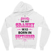 The Best Grammy Was Born In Sebtember Zipper Hoodie