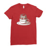 perk up Ladies Fitted T-Shirt