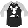 wild animal funny 3/4 Sleeve Shirt