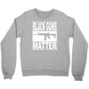 black guns matter Crewneck Sweatshirt