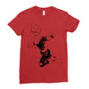 captain marvel 7 Ladies Fitted T-Shirt
