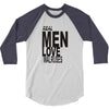 real men love walrus funny 3/4 Sleeve Shirt