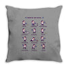 ray gun Throw Pillow