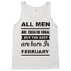all men are created equal february Tank Top