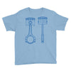 sketch of piston Youth Tee
