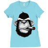 monkey Ladies Fitted T-Shirt