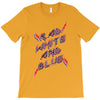 rad white and blue T-Shirt