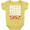 pizza fixes everything Baby Bodysuit