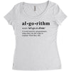 Algorithm Dictionary Women's Triblend Scoop T-shirt
