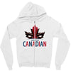 mouthy canadian Zipper Hoodie