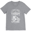 I Don't Need Therapy Just to Go Cycling V-Neck Tee