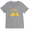 retro kult vespa 50 t shirt scooter roller s m l xl xxl V-Neck Tee