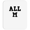 all m Mousepad