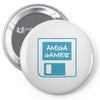 amiga inspired Pin-back button