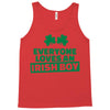 everyone loves an irish boy Tank Top