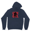 geek girl 3 4 sleeve baseball Hoodie