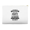 Super Cool Poppy Of A Freaking Awesome Grandson Accessory Pouches
