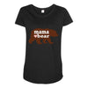 mama love bear Maternity Scoop Neck T-shirt