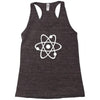 atom glow Racerback Tank