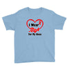 niece i wear a red heart ribbon Youth Tee
