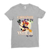 caregiver witch Ladies Fitted T-Shirt