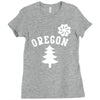 oregon Ladies Fitted T-Shirt