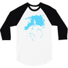 water planet global warming world ocean banksy nature graphic 3/4 Sleeve Shirt