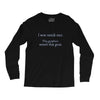 i went outsude once Long Sleeve Shirts
