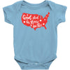 God Shed His Grace On Thee Baby Bodysuit