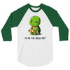 ninja diet 3/4 Sleeve Shirt