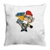 mayor lazer Throw Pillow