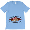 November Peeking Out Baby Girl T-Shirt