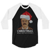 ron swanson christmas 3/4 Sleeve Shirt