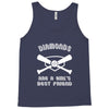diamonds are a girls best friend girls softball shirt funny women spor Tank Top