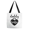 Daddy is My Bestie Tote Bags