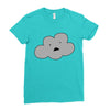 cloud say huh Ladies Fitted T-Shirt