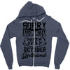 This Guy Is Taken By A Super Sexy October Girlfriend Zipper Hoodie