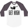 get high 3/4 Sleeve Shirt