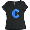 c 3d Women's Triblend Scoop T-shirt