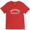 tom brady g.o.a.t. V-Neck Tee
