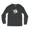 Rainbow Puke Long Sleeve Shirts