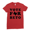 vote for beto Ladies Fitted T-Shirt