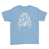 skeleton christmas tree Youth Tee