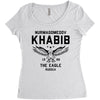 khabib the eagle Women's Triblend Scoop T-shirt