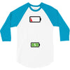 Mommy Dead Battery 3/4 Sleeve Shirt